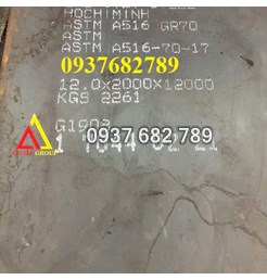 THÉP TẤM ASTM A516 Gr.70 DÀY 12MM/12LY Nhật Bản, Hàn Quốc